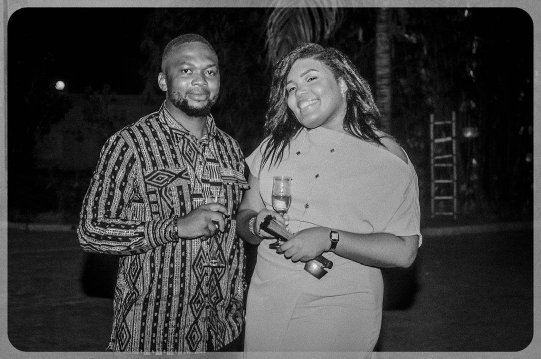 Gevy et Rodrygo célébrant ensemble